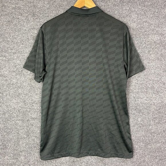 Nike Polo Shirt Men's Sz Medium Mesh Dri-Fit Standard‎ Fit - Picture 6 of 8